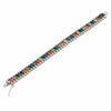 14K/18K Lab Grown Multi-Color Sapphire Bracelet – Emerald Cut, 15.9ct, BIS Hallmark Gold