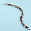 14K/18K Lab Grown Multi-Color Sapphire Bracelet – Emerald Cut, 15.9ct, BIS Hallmark Gold