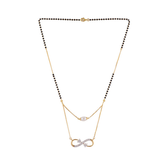 18K Lab Grown Diamond Pendant Necklace – Round Cut, BIS Hallmarked