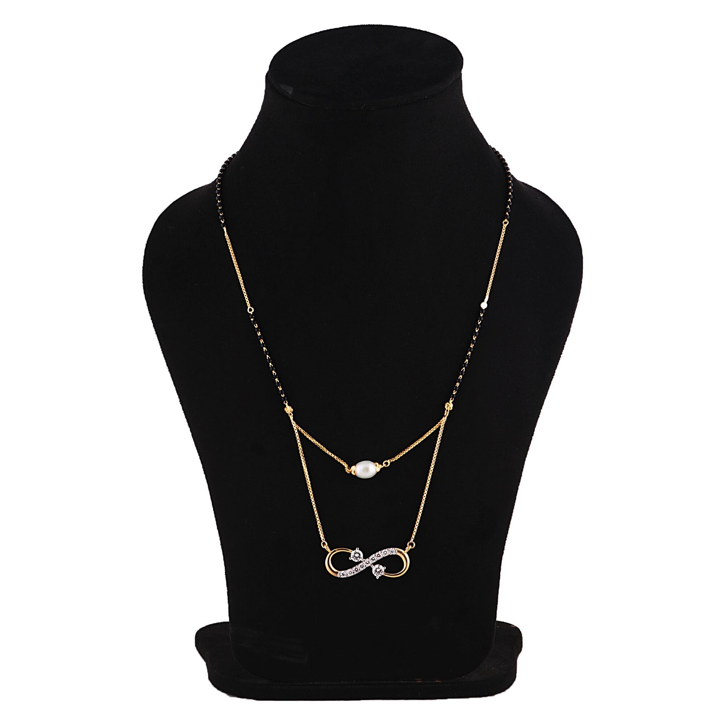18K Lab Grown Diamond Pendant Necklace – Round Cut, BIS Hallmarked