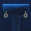 2.95 Ct. IGI Certified Natural Diamond Necklace Set 18K Yellow Gold Earrings