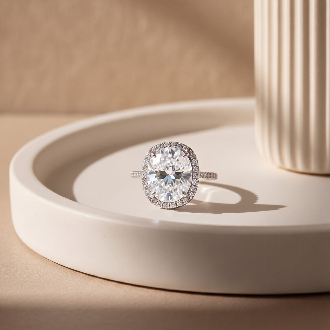 925 sterling silver inner band with 18k gold vermeil exterior, solitaire ring