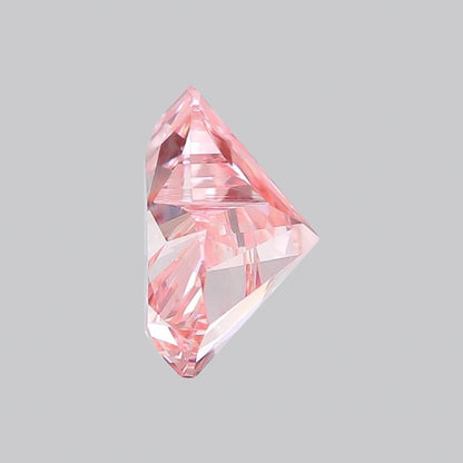 IGI Certified 2.14 Ct. Heart Brilliant CVD Diamond Fancy Vivid Pink VS2 Clarity