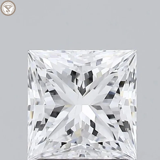 IGI Certified 2.02 Ct. Natural Diamond F Color Princess Cut SI2 Clarity Diamond