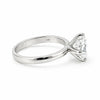 8.5ct DEW White Moissanite Round Solitaire Ring