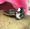 Certified 3.50 ct DEW Round Cut White Solitaire Moissanite Engagement Ring 18K Gold Pla 18K Gold Plated