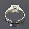 2.50 ct DEW White Round Cut Certified Moissanite Solitaire Ring 18K Gold Plated