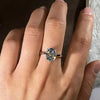 Solitaire 3.50 ct DEW Oval Cut White Moissanite in Engagement Ring 18K Gold Plated Verm 18K Gold Plated