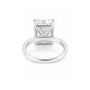 18.10 ct DEW Certified Radiant Cut Moissanite Ring For Birthday Gift Idea 18K Gold Plat 18K Gold Plated