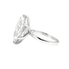 3.00 Ct Marquise Cut Lab Grown Diamond Ring — VS1 Clarity, 18k Gold Vermeil