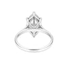 3.00 Ct Marquise Cut Lab Grown Diamond Ring — VS1 Clarity, 18k Gold Vermeil