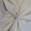 6.2ct DEW White Moissanite Radiant Solitaire Ring