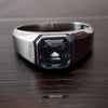 3.7ct DEW Grey Moissanite Asscher Solitaire Ring