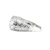 3.60 Ct Round Cut Lab Grown Diamond Ring — VS1 Clarity, 18k Gold Vermeil