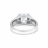 1.50 Ct Emerald Cut Lab Grown Diamond Ring — VS1 Clarity, 18k Gold Vermeil