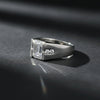10.50 ct DEW Off White Moissanite Men’s Ring Gift for Groom or Husband 18K Gold Plated 18K Gold Plated