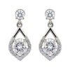 6 Ct Lab Created Round Diamond Studs