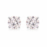 3.00 ct DEW Pink Moissanite Stud Earrings Gold Vermeil – Elegant Birthday Jewellery in Gold Vermeil