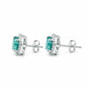3 Carat Round Lab Diamond Martini Studs