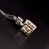 5.00 ct DEW Champagne Moissanite Solitaire Pendant Gold Vermeil Cyber Monday Deal