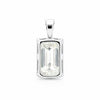 9.50 ct DEW Certified Champagne Moissanite Pendant Gold Vermeil Wedding Gift