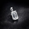 9.50 ct DEW Certified Champagne Moissanite Pendant Gold Vermeil Wedding Gift