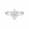 2.20 Ct Marquise Cut Lab Grown Diamond Ring — VS1 Clarity, 18k Gold Vermeil