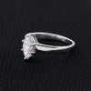 2.20 Ct Marquise Cut Lab Grown Diamond Ring — VS1 Clarity, 18k Gold Vermeil