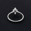 2.20 Ct Marquise Cut Lab Grown Diamond Ring — VS1 Clarity, 18k Gold Vermeil