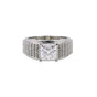 1.50 Ct Princess Cut Lab Grown Diamond Ring — VS1 Clarity, 18k Gold Vermeil