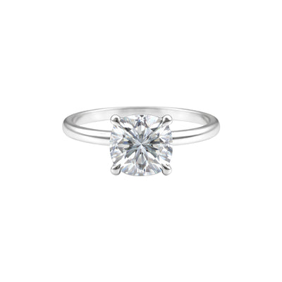2 Ct Cushion Cut Lab Grown Diamond Ring VS1