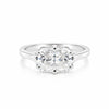 3.10 Ct Radiant Cut Lab Grown Diamond Ring — VS1 Clarity, 18k Gold Vermeil