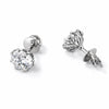 12.00 ct DEW Certified Round Cut Moissanite Solitaire Studs In Gold Vermeil