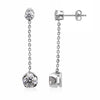7.30 ct DEW Moissanite Drop Dangle Earrings Gift for Women Wife Anniversary Birthday Wedding