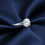 925 sterling silver inner band with 18k gold vermeil exterior on solitaire