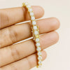 EGL Sparkling 6.00Ct Natural Diamond Tennis Bracelet 14k Yellow Gold GH/VS