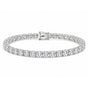 Wedding Gift 10.35Ct Natural Diamond Tennis Bracelet For Women 14k White Gold