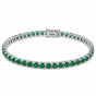 14k Yellow Gold 4.75Ct Round Natural Diamond Certified Exquisite Tennis Bracelet