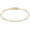 2Ct Round Cut Natural Diamond GH/SI Tennis Women's Bracelet 14k Yellow Gold