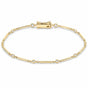 2Ct Round Cut Natural Diamond GH/SI Tennis Women's Bracelet 14k Yellow Gold