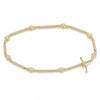 2Ct Round Cut Natural Diamond GH SI Women's Tennis Bracelet Real 14k Yellow Gold
