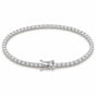 14k Gold 6Ct Round Cut Certified Natural Diamond Tennis Bracelet Dazzling GH/SI