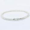 5Ct Round Cut GH/VS Natural Diamond Tennis Bracelet Birthday Gift 14k White Gold - Image 2 - GEMHUB