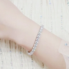 5Ct Round Cut GH/VS Natural Diamond Tennis Bracelet Birthday Gift 14k White Gold - Image 4 - GEMHUB
