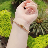 Certified Round Cut Lab-Grown/CVD 4.25Ct Diamond Tennis Bracelet 14K Yellow Gold - GEMHUB