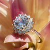 2.55 Ct Off White Round Cut Certified Moissanite Solitaire Ring in 18K Gold Plated 18K Gold Plated