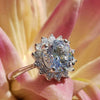 2.55 Ct Off White Round Cut Certified Moissanite Solitaire Ring in 18K Gold Plated 18K Gold Plated