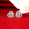 5.30 Ct Round White Moissanite Stud Earrings Gold Vermeil – July Festive Offer - GEMHUB