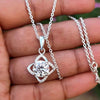 3.70 Ct F VS1 White Moissanite Pendant in – Elegant Anniversary Gift 18K Gold Plate 18K Gold Plated