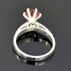 2.50 Ct Certified Pink Moissanite Engagement Ring – Gift for Her in 18K Gold Plated